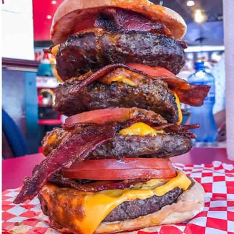 The Menu of The Heart Attack Grill 1