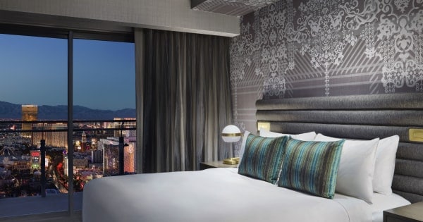 The Cosmopolitan of Las Vegas Bedroom with Balcony 1