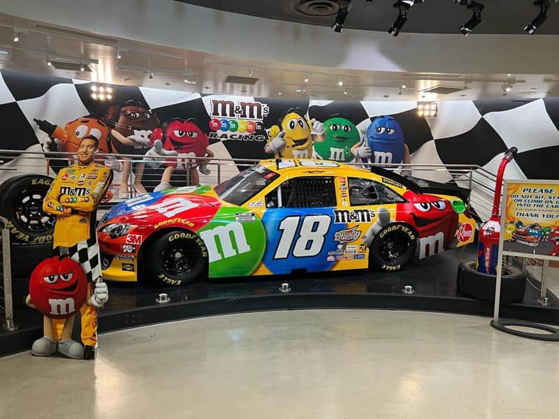 The Full-sized 18 NASCAR on the Fourth Floor