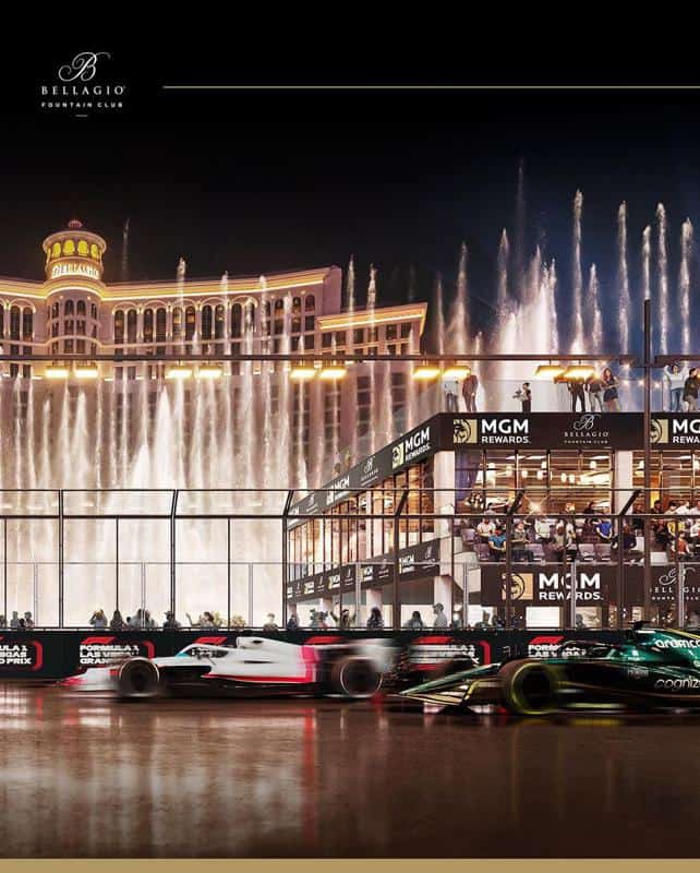 F1 at Bellagio Fountain Club