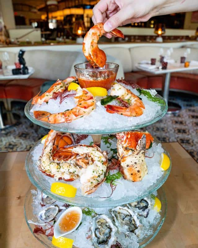 Giada Restaurant Seafood Tower