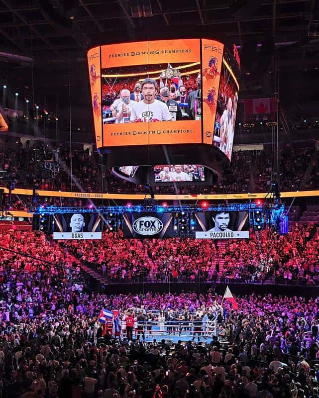 Boxing at MGM Grand Garden Arena