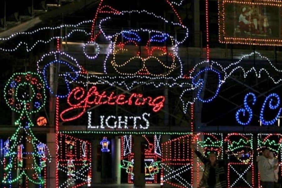 Vegas Christmas Light Show