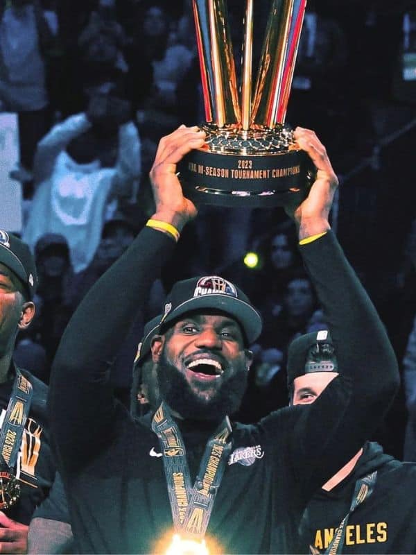 Le Bron James Wins the First-Ever In-Season Tournament MVP Award