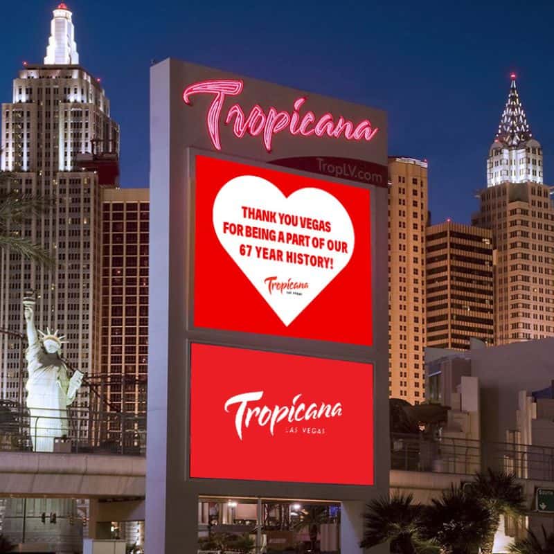 Tropicana Las Vegas Closed